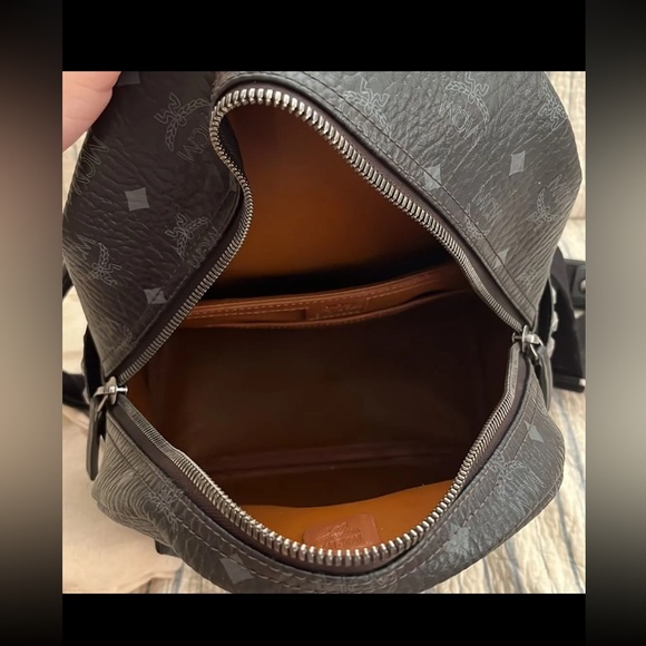 MCM Stark Side Studs Backpack in Visetos - Picture 12 of 12